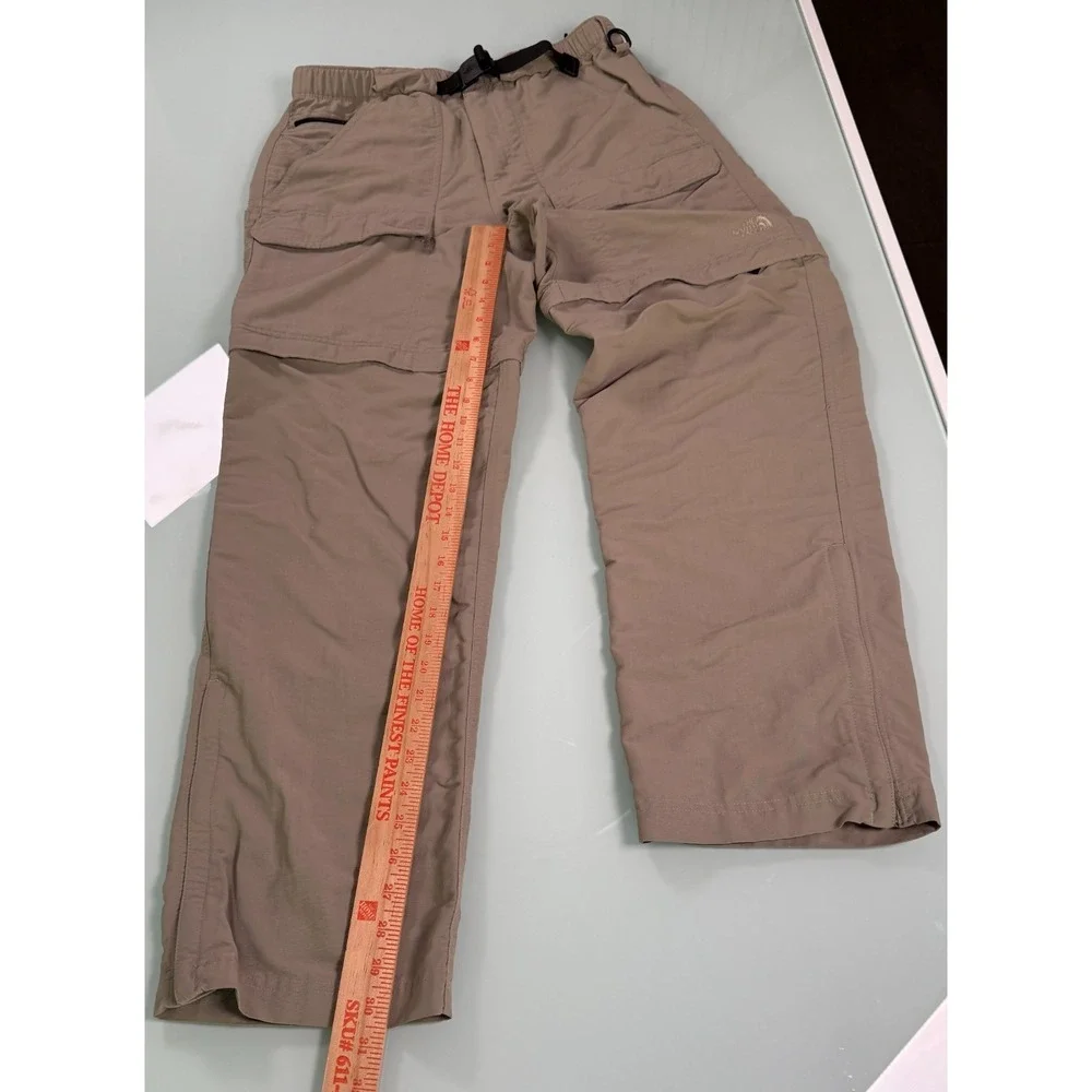 The North Face Convertable Cargo Pants Mens‎ M Khaki Straight Leg DadCore